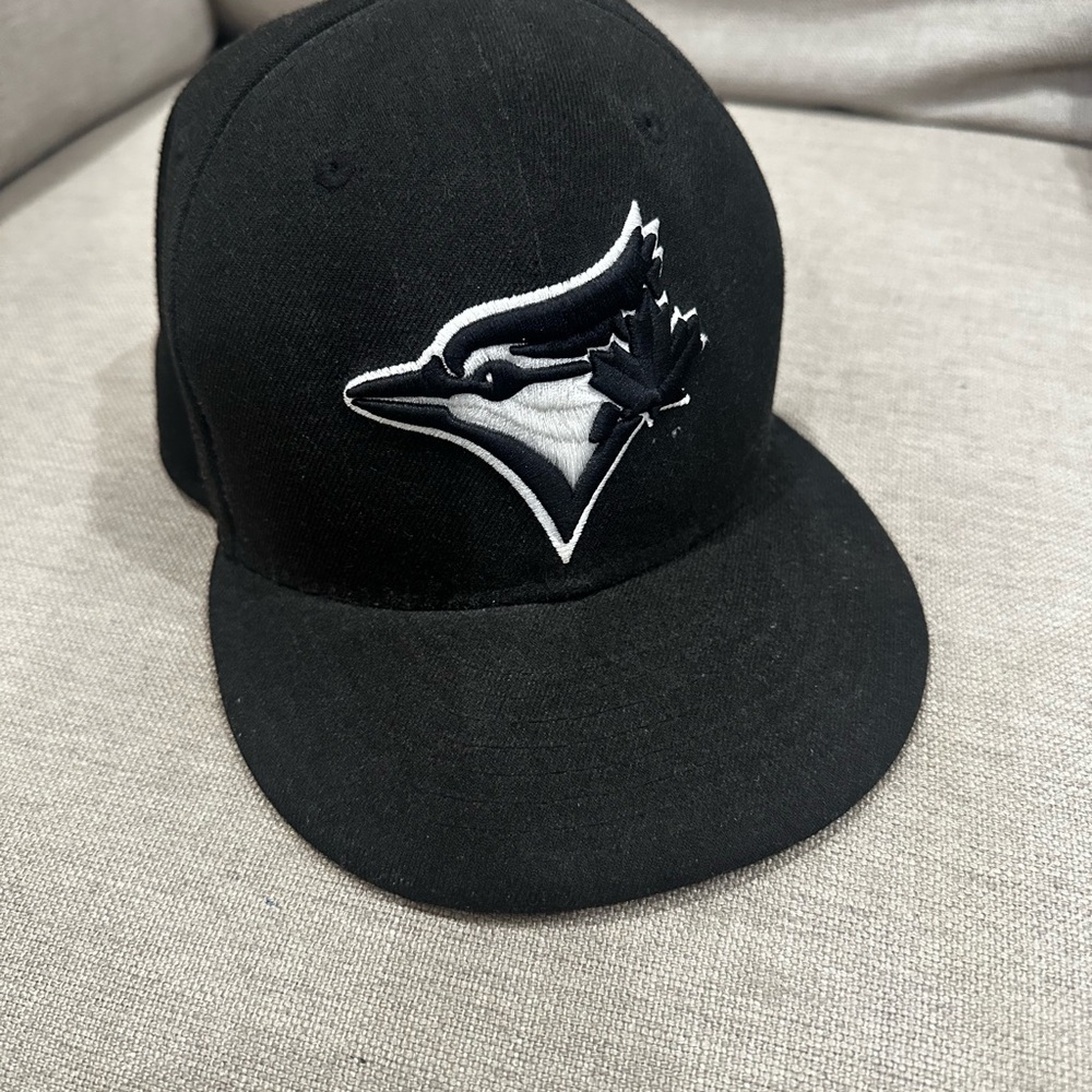 New Era Black 59FIFTY Fitted Cap 7 1/4